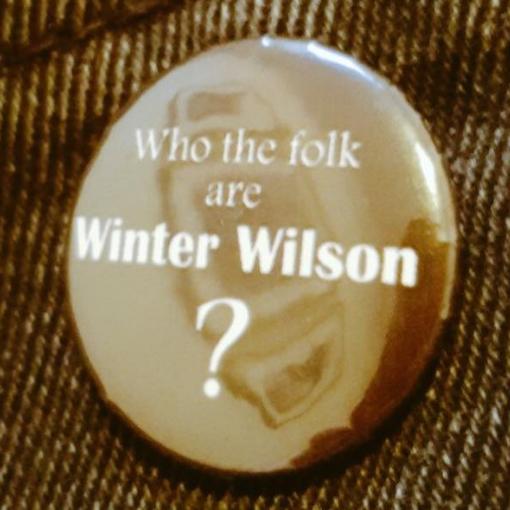 Who the folk are Winter Wilson badge
